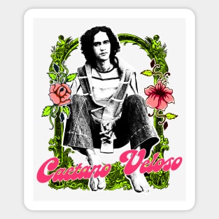 Caetano Veloso \/\/\ Retro Original Fan Art Design Sticker